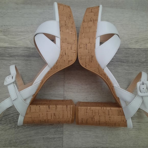 French Connection Cork Heels - Picture 5 of 10